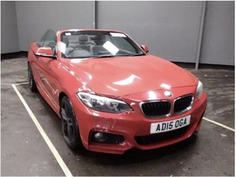 BMW 220 2.0 220d M Sport Convertible 2dr Diesel Auto Euro 6 (s/s) (190 p