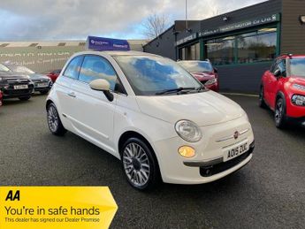 Fiat 500 1.2 Lounge Hatchback 3dr Petrol Manual Euro 6 (s/s) (69 bhp)
