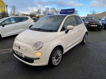FIAT 500 1.2 Lounge Hatchback 3dr Petrol Manual Euro 6 (s/s) (69 bhp)