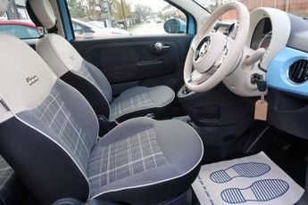 FIAT 500 0.9 TwinAir Lounge Hatchback 3dr Petrol Dualogic Euro 6 (s/s) (8