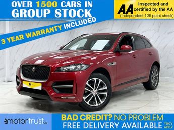 Jaguar F-Pace 2.0 D180 R-Sport SUV 5dr Diesel Auto AWD Euro 6 (s/s) (180 ps)