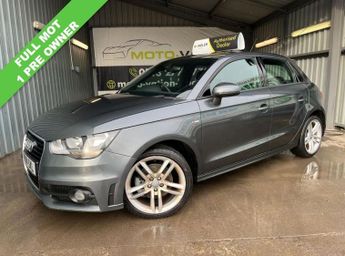 Audi A1 1.4 TFSI S line Sportback 5dr Petrol Manual Euro 5 (s/s) (122 ps