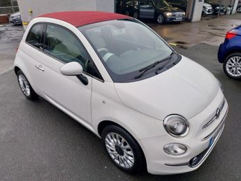 FIAT 500C 1.2 Lounge Convertible 2dr Petrol Dualogic Euro 6 (s/s) (69 bhp)