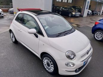 FIAT 500C 1.2 Lounge Convertible 2dr Petrol Dualogic Euro 6 (s/s) (69 bhp)