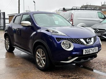 Nissan Juke 1.2 DIG-T N-Connecta SUV 5 Door Petrol Manual Blue Euro 6 