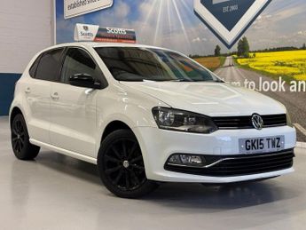 Volkswagen Polo 1.0 BlueMotion Tech SE Design Hatchback 5 Door Petrol Manual Whi