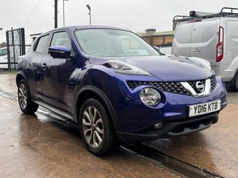 Nissan Juke 1.5 dCi Tekna SUV 5 Door Diesel Manual Blue Euro 6 Low Tax