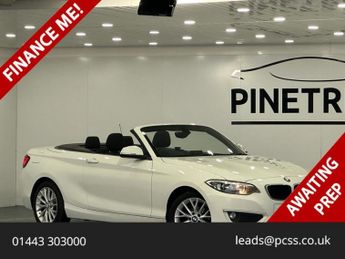 BMW 218 1.5 218i SE Convertible 2dr Petrol Manual Euro 6 (s/s) (136 ps)