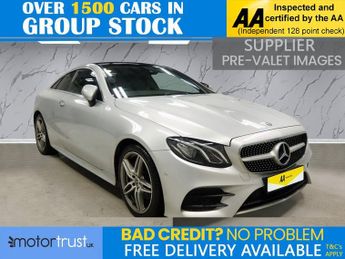 Mercedes E Class 2.0 E220d AMG Line (Premium) Coupe 2dr Diesel G-Tronic+ Euro 6 (