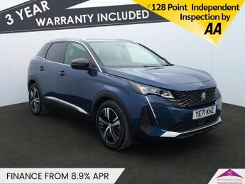 PEUGEOT 3008 1.2 PureTech GT SUV 5dr Petrol EAT Euro 6 (s/s) (130 ps)