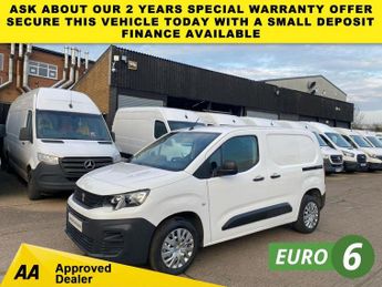 Peugeot Partner 1.5 BLUE HDI PROFESSIONAL L1 SWB 100BHP. 91K MLS. AIRCON. SENSOR