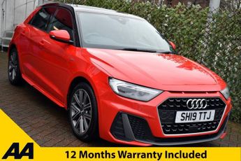 Audi A1 1.0TFSi 30 S-LINE SPORTBACK 5 DOOR 6-SPEED 114 BHP (EURO 6)