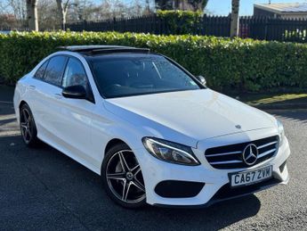 Mercedes C Class 2.1 C250d AMG Line (Premium) Saloon 4dr Diesel G-Tronic+ Euro 6 