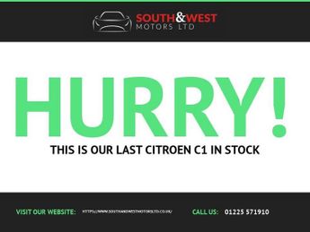 CITROEN C1 1.0 VTi Feel Hatchback 3dr Petrol Manual Euro 5 (Euro 5) (68 ps)