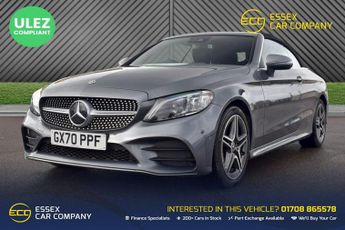 Mercedes C Class 2.0 C220d AMG Line (Premium) Cabriolet 2dr Diesel G-Tronic+ Euro