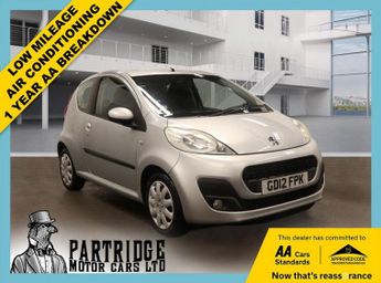 Peugeot 107 1.0 12V Active Hatchback 3dr Petrol Manual Euro 5 (68 ps)