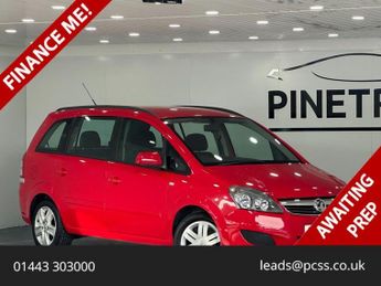 Vauxhall Zafira 1.8 16V Exclusiv MPV 5dr Petrol Manual Euro 5 (120 ps)