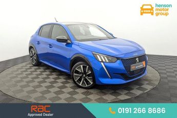 PEUGEOT E-208 50kWh GT Hatchback 5dr Electric Auto (136 ps)