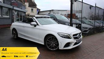 Mercedes C Class 2.0 C300 AMG Line Cabriolet 2dr Petrol G-Tronic+ Euro 6 (s/s) (2