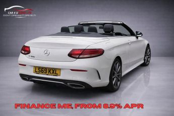 MERCEDES-BENZ C-CLASS 2.0 C300 AMG Line Cabriolet 2dr Petrol G-Tronic+ Euro 6 (s/s) (2