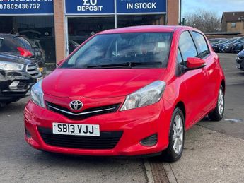 Toyota Yaris 1.33 Dual VVT-i TR Hatchback 5dr Petrol Multidrive S Euro 5 (101