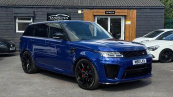 Land Rover Range Rover Sport 5.0 P575 V8 GPF SVR SUV 5dr Petrol Auto 4WD Euro 6 (s/s) (575 ps