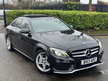 Mercedes C Class 2.1 C300dh AMG Line (Premium) Saloon 4dr Diesel Hybrid G-Tronic+