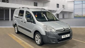Citroen Berlingo 1.6 BlueHDi 725 X Crew Van 6dr Diesel Manual L2 (100 bhp) NO VAT
