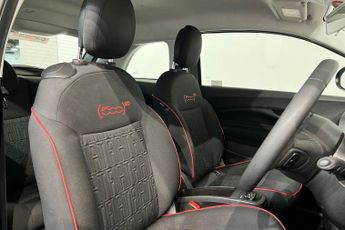 FIAT 500E 42kWh RED Hatchback 3dr Electric Auto (118 ps) Touchscreen With 