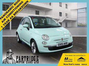 Fiat 500 1.2 Lounge Hatchback 3dr Petrol Manual Euro 6 (s/s) (69 bhp)