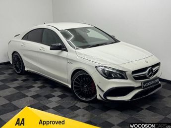 Mercedes CLA 2.0 CLA45 AMG Coupe 4dr Petrol SpdS DCT 4MATIC Euro 6 (s/s) (381