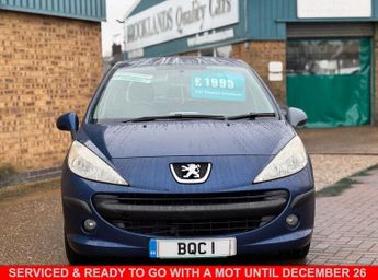 Peugeot 207 1.4 S Hatchback 5 Door Montebello Blue Petrol Manual (150 g/km, 