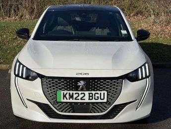 PEUGEOT E-208 50kWh GT Hatchback 5dr Electric Auto (7kW Charger) (136 ps)