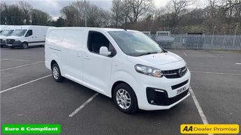 Vauxhall Vivaro White 1.5 Turbo D Euro 6 panel van, 34,000 miles, ULEZ compliant