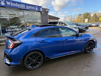 HONDA CIVIC 1.0 VTEC Turbo EX Sport Line Hatchback 5dr Petrol CVT Euro 6 (s/