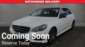 Mercedes E Class 3.0 E350 V6 BlueTEC AMG Night Edition (Premium) Saloon 4dr Diese
