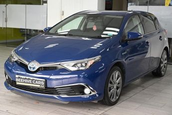 TOYOTA AURIS 1.8 VVT-h Excel Hatchback 5dr Petrol Hybrid CVT Euro 6 (s/s) (13