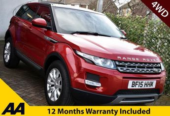 Land Rover Range Rover Evoque 2.2 SD4 PURE TECH 5 DOOR 9-SPEED AUTO 4WD 188 BHP