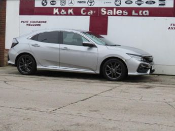 HONDA CIVIC 1.0 VTEC Turbo SR Hatchback 5dr Petrol CVT Euro 6 (s/s) (126 ps)