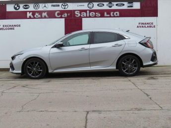 HONDA CIVIC 1.0 VTEC Turbo SR Hatchback 5dr Petrol CVT Euro 6 (s/s) (126 ps)