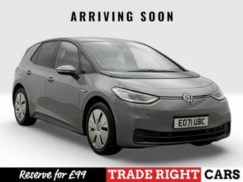 Volkswagen ID.3 58kWh Family Pro [Pan Roof] 5dr - ONE OWNER