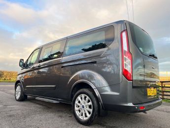 FORD TOURNEO CUSTOM 130 2.0 320 EcoBlue Titanium Minibus 9 SEATER Auto L2 Euro 6 
