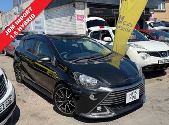 Toyota Aqua 1.5 Gs Sport Edition Automatic Hybrid Petrol Black 5dr