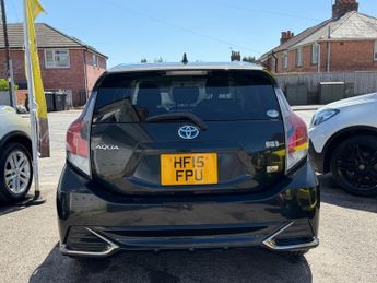 TOYOTA AQUA 1.5 Gs Sport Edition Automatic Hybrid Petrol Black 5dr