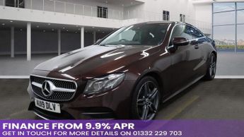 Mercedes E Class 2.0 E220d AMG Line Coupe 2dr Diesel G-Tronic+ Euro 6 (s/s) (194 