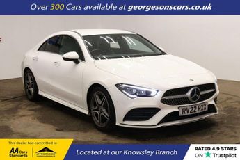 Mercedes CLA 1.3 CLA180 AMG Line (Premium 2) Coupe 4dr Petrol 7G-DCT Euro 6 (