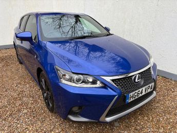 Lexus CT 1.8 200h F Sport Hatchback 5dr Petrol Hybrid CVT Euro 6 (s/s) (1