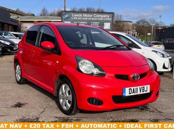 Toyota AYGO 1.0 VVT-i Go Hatchback 5dr Petrol MultiMode Euro 5 (AC) (67 ps)