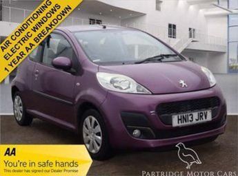 Peugeot 107 1.0 12V Active Hatchback 3dr Petrol Manual Euro 5 (68 ps)