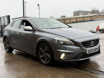 Volvo V40 2.0 T3 R-Design Hatchback 5 Door Petrol Manual Grey Euro 6 1 For